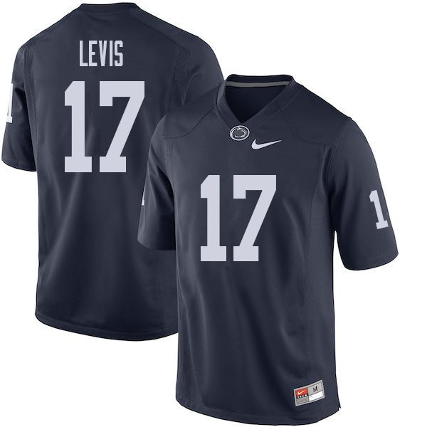 Men #17 Will Levis Penn State Nittany Lions College Football Jerseys Sale-Navy
